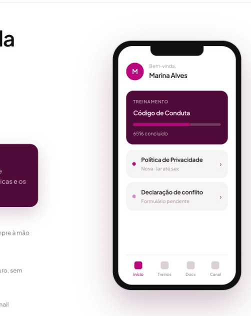 Portal do colaborador para PMEs